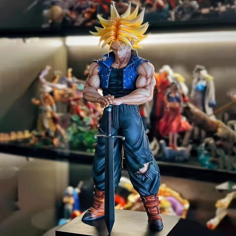 25CM Dragon Ball Z Anime Trunks Figure Trunks Action Figures PVC Statue Collection Model Decoration Gifts 25CM Dragon Ball Z Anime Trunks Figure Trunks Action Figures PVC Statue Collection Model Decoration Gifts